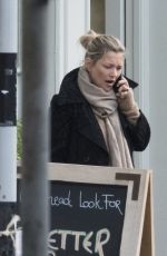 KATE MOSS Out in London 11/12/2017