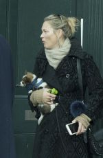KATE MOSS Out in London 11/12/2017