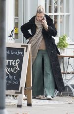 KATE MOSS Out in London 11/12/2017