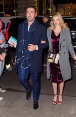 KATE UPTON and Justin Cerlander Out for Dinner at Polo Bar in New York 11/17/2017