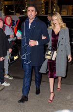 KATE UPTON and Justin Cerlander Out for Dinner at Polo Bar in New York 11/17/2017