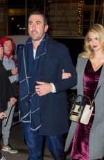KATE UPTON and Justin Cerlander Out for Dinner at Polo Bar in New York 11/17/2017