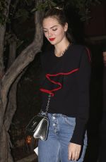 KATE UPTON Night Out in Beverly Hills 11/15/2017