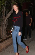KATE UPTON Night Out in Beverly Hills 11/15/2017