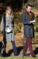 KATE UPTON Out at Central Park in New York 11/17/2017