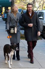 KATE UPTON Out at Central Park in New York 11/17/2017