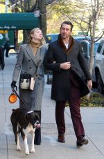 KATE UPTON Out at Central Park in New York 11/17/2017