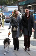 KATE UPTON Out at Central Park in New York 11/17/2017