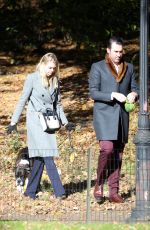 KATE UPTON Out at Central Park in New York 11/17/2017