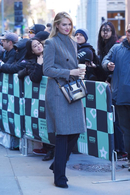 KATE UPTON Out at Central Park in New York 11/17/2017