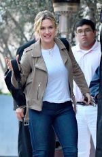 KATE WINSLET Arrives at Her Hotel in Santa Monica 11/14/2017