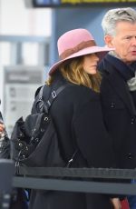 KATHARINE MCPHEE and David Foster at JFK Airport in New York 11/27/2017