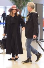 KATHARINE MCPHEE and David Foster at JFK Airport in New York 11/27/2017