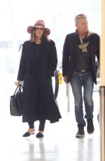 KATHARINE MCPHEE and David Foster at JFK Airport in New York 11/27/2017