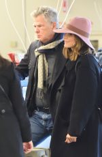 KATHARINE MCPHEE and David Foster at JFK Airport in New York 11/27/2017