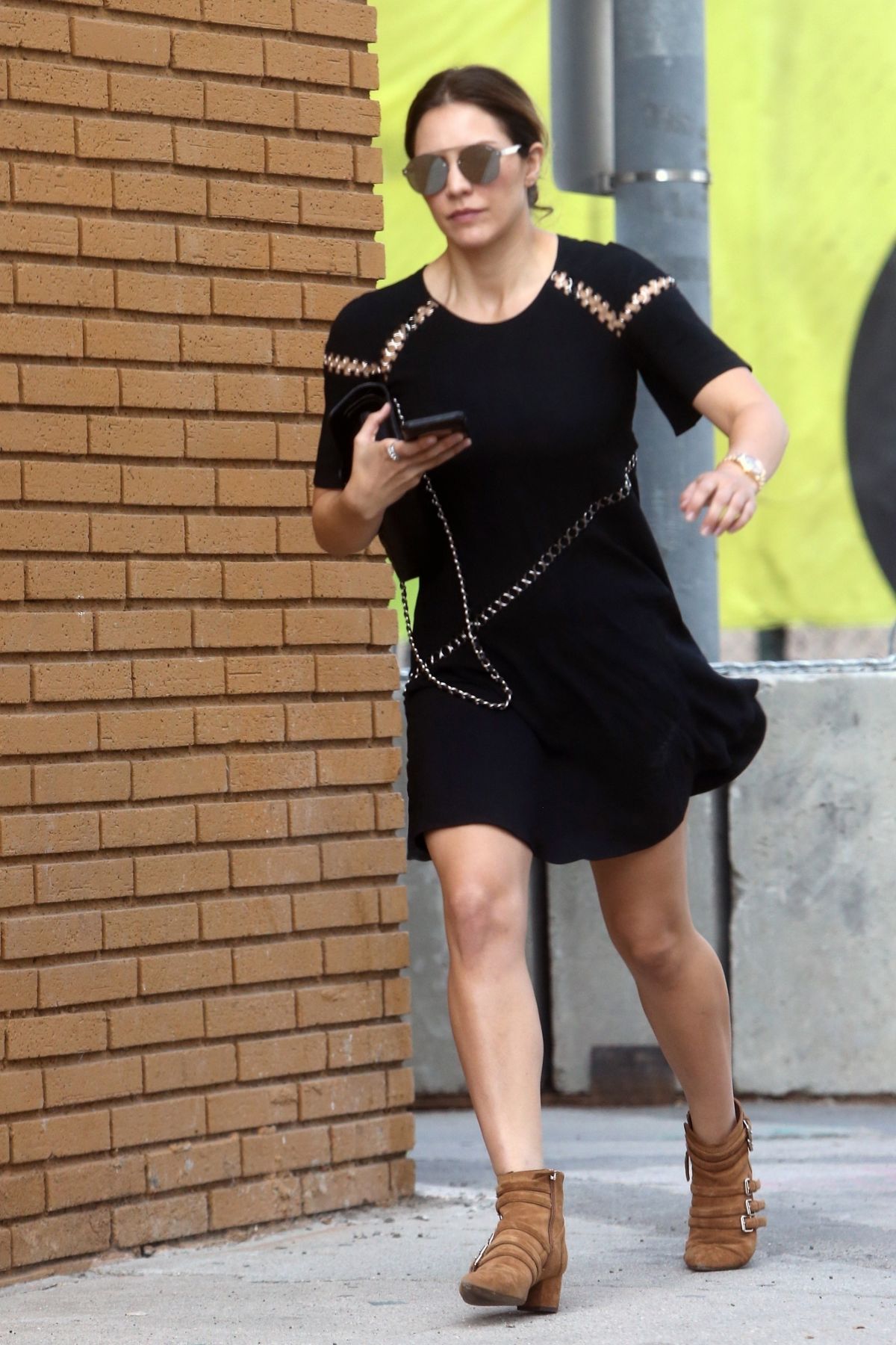 KATHARINE MCPHEE Heading to a Business Meeting in Los Angeles 11/08 ...