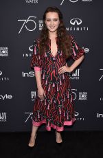 KATHERINE LANGFORD at HFPA & Instyle Celebrate 75th Anniversary of the Golden Globes in Los Angeles 11/15/2017