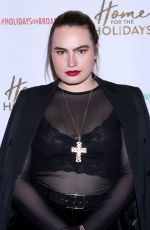 KATHRYN GALLAGHER at Home for the Holidays Opening Night in New York 11/21/2017