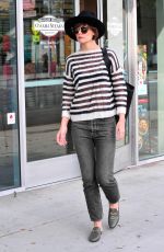 KATIE HOLMES at Omaha Steaks in Los Angeles 11/13/2017