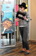 KATIE HOLMES at Omaha Steaks in Los Angeles 11/13/2017