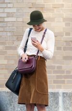 KATIE HOLMES Out and About in New York 11/05/2017