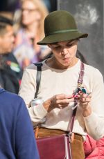 KATIE HOLMES Out and About in New York 11/05/2017