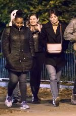 KATIE HOLMES Out in New York 11/01/2017