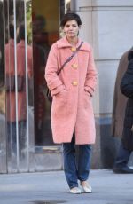 KATIE HOLMES Out Shopping in New York 11/28/2017