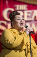 KEALA SETTLE at The Greatest Showman Press Luncheon in Beverly Hills 11/28/2017