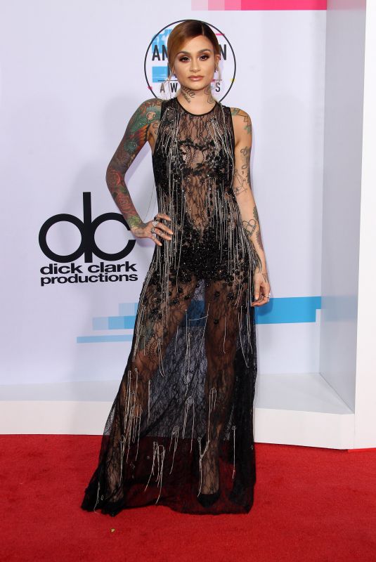 KEHLANI at American Music Awards 2017 at Microsoft Theater in Los Angeles 11/19/2017