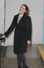 KELLY BROOK Arrives at ITV Studios in London 11/14/2017