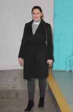 KELLY BROOK Arrives at ITV Studios in London 11/14/2017