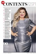 KELLY CLARKSON in Redbook Magazine, December/January 2017/2018