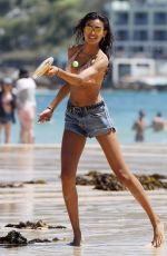 KELLY GALE in Bikini at Bondi Beach in Sydney 11/225/2017