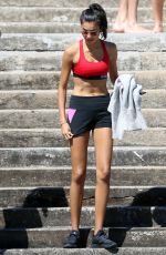 KELLY GALE Out and About at Bronte Beach 11/25/2017