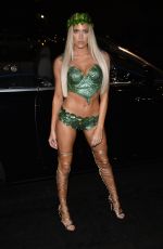 KELLY KELLY at Treats! Magazine 7th Annual Halloween Party in Los Angeles 10/31/2017