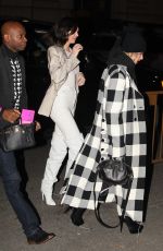 KENDALL JENNER and HAILEY BALDWIN Night Out in New Yrk 11/20/2017