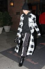 KENDALL JENNER and HAILEY BALDWIN Night Out in New Yrk 11/20/2017