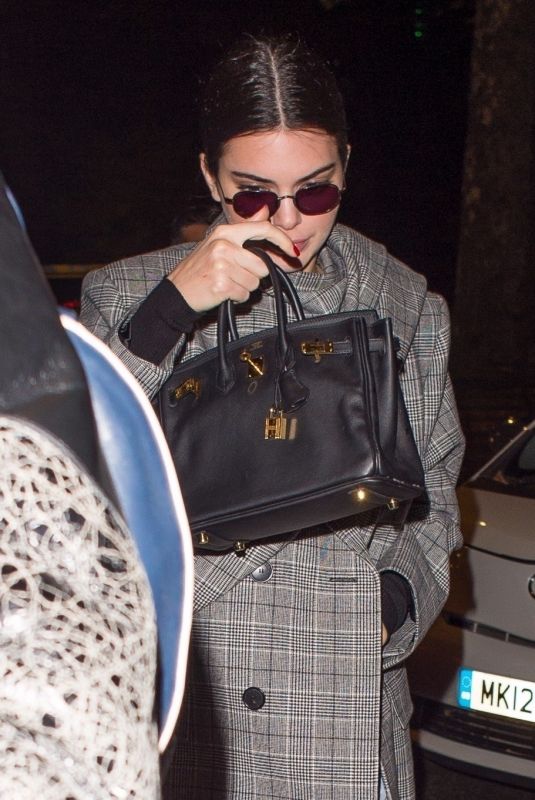 KENDALL JENNER Arrives at China Tang in London 11/16/2017