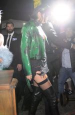 KENDALL JENNER Arrives at Halloween Party at Delilah in West Hollywood 10/31/2017