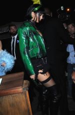 KENDALL JENNER Arrives at Halloween Party at Delilah in West Hollywood 10/31/2017