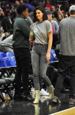 KENDALL JENNER at 76ers vs Clippers Game in Los Angeles 11/13/2017