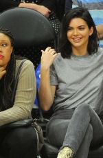 KENDALL JENNER at 76ers vs Clippers Game in Los Angeles 11/13/2017