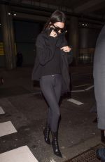 KENDALL JENNER at Heathrow Airport in London 11/16/2017