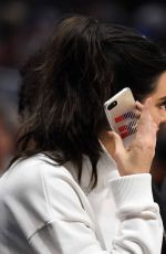 KENDALL JENNER at LA Cippers vs Memphis Grizzlies Game 11/04/2017