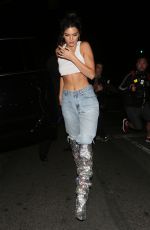 KENDALL JENNER Celebrates Her Birthday at Petite Taqueria in West Hollywood 11/02/2017