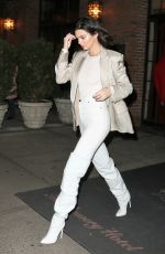 KENDALL JENNER Leaves Bowery Hotel in New York 11/20/2017