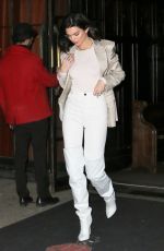 KENDALL JENNER Leaves Bowery Hotel in New York 11/20/2017