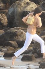 KENDALL JENNER on the Set of a Photoshoot in Malibu 11/07/2017