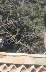 KENDALL JENNER on the Set of a Photoshoot in Malibu 11/07/2017